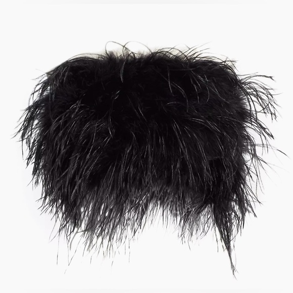 Lamarque Feather Bustier Top - Picture 6 of 8